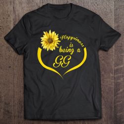 Womens Gg Gift Happiness Is Being A Gg