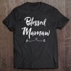 Womens Mamaw Gift Blessed Mamaw