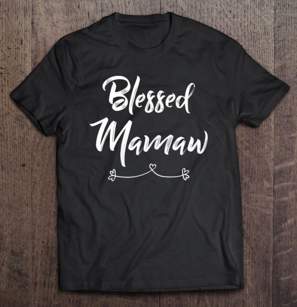 Womens Mamaw Gift Blessed Mamaw