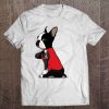 Boston Terrier I Love Mom Tattoo Shirt Funny Boston Terrier