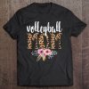 Volleyball Mom Shirt Boho Leopard