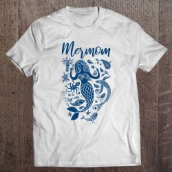 Mermom Shirt Under The Sea Mermaid Mom Tshirt