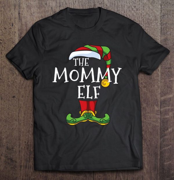 Mommy Elf Family Matching Christmas Group Gift Pajama