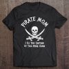 Pirate Mom Captain Of Here Crew Funny Pirate Mom