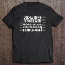 Proud Correctional Officer Mom Gift For Mother Corrections