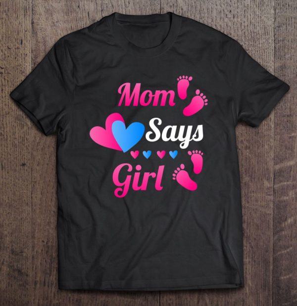 Gender Reveal Mom Says Girl Team Pink Baby Reveal