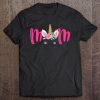 Womens Unicorn Mom Birthday Shirt Matching Family Daughter Party
