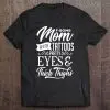Mom Gift F-Bomb Mom With Tattoos Pretty Eyes & Thick Thighs
