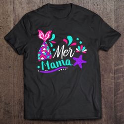 Mer Mama Funny Cute Mermaid Pun For Moms Mother’s Day