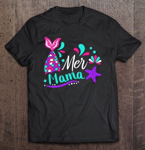 Mer Mama Funny Cute Mermaid Pun For Moms Mother’s Day