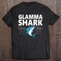 Womens Glamma Shark Doo Doo Gift