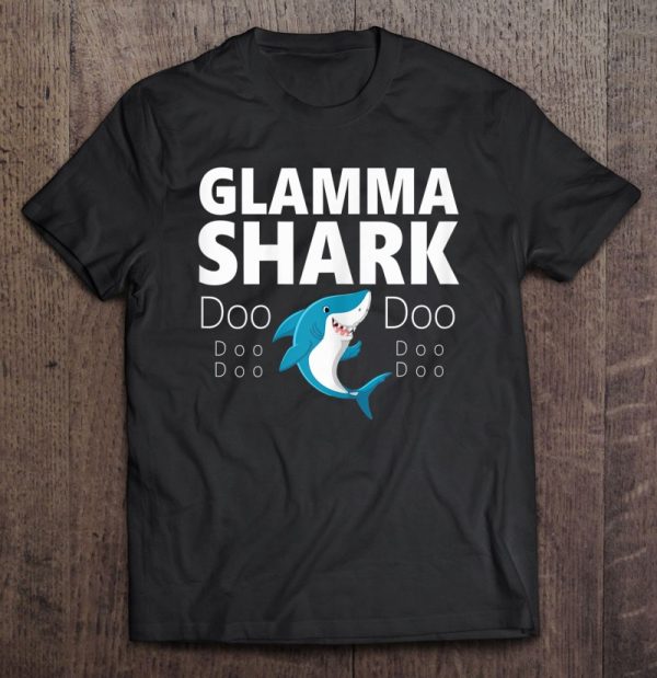 Womens Glamma Shark Doo Doo Gift
