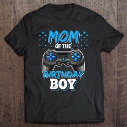 Womens Mom Of The Birthday Boy Matching Video Game Birthday Party
