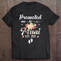 Womens Promoted To Mimi Est 2021 Mother’s Day Gift
