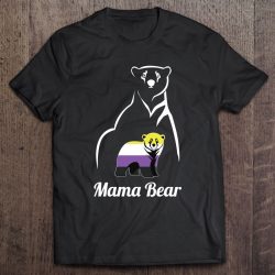 Non-Binary Mama Bear Lgbt Trans Pride Gift
