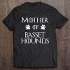 Basset Hound Dog Mom Shirt – Mother Of Basset Hounds