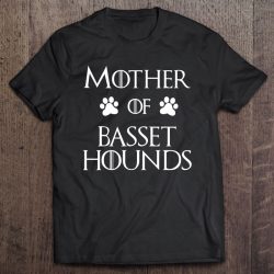 Basset Hound Dog Mom Shirt – Mother Of Basset Hounds
