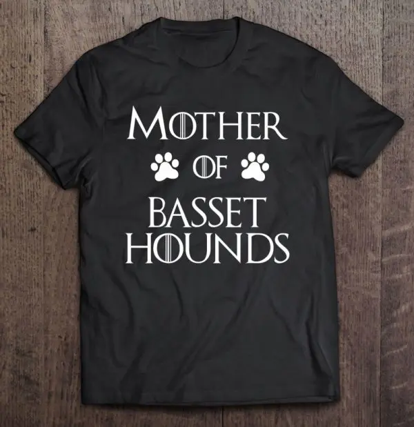 Basset Hound Dog Mom Shirt – Mother Of Basset Hounds