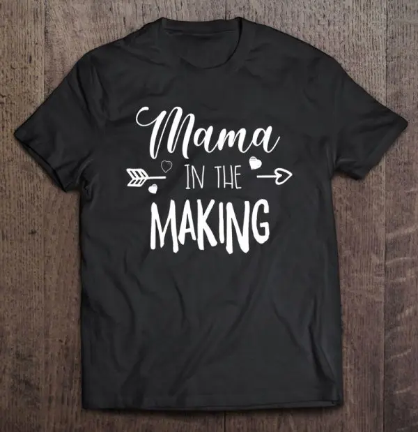 Womens Mama In The Making Mothers Day New Mommy