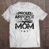Proud Airforce Mom Military Soldier Mother Pride Gift Raglan Baseball Tee