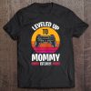 Womens Leveled Up To Mom 2021 Leveling Promoted To Mommy Est.2021 Ver2