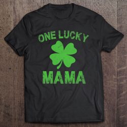 One Lucky Mama St. Patrick’s Day Mom Shamrock Gift