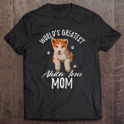 Vintage World’s Greatest Akita Inu Mom Funny Dog Mama Lover