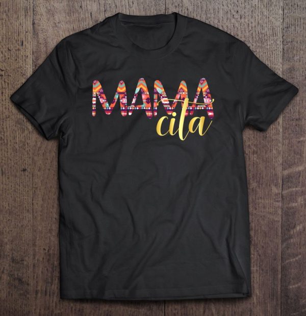 Mamacita Serape Shirt For Women Cinco De Mayo Mom Mexican