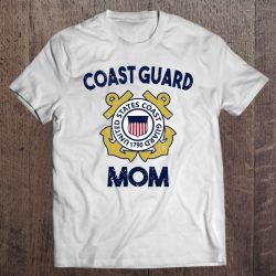 Proud Us Coast Guard Mom Military Pride Pullover