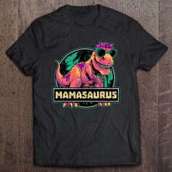 Mamasaurus Shirt T Rex Mama Saurus Dinosaur Womens