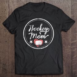 Hockey Mom For Women Heart