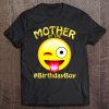 Mother Of The Birthday Boy Emoji Shirt Gifts Cute Party
