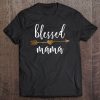 Cute Family Gold Arrow Blessed Mama