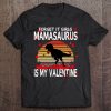 Little Boys Dinosaur Valentines Day Funny Quote Retro Kids