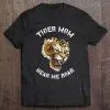 Womens Tiger Mom Hear Me Roar Tattoo Art Illustration