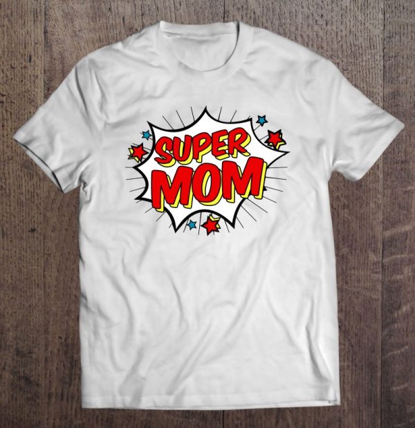 Superhero Super Mom Shirt Matching Family Shirts