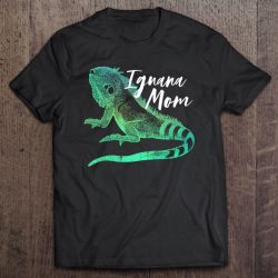 Iguana Mom Reptile Exotic Pet Owner Girl Retro Animal Lover