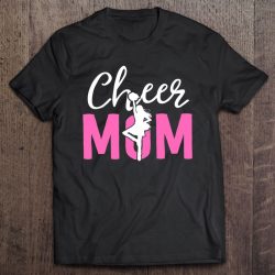 Pink Cheer Mom Gifts Cheerleader Mom Shirt Mother Mama