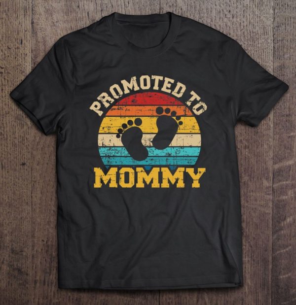Promoted To Mommy 2021 Vintage Mom