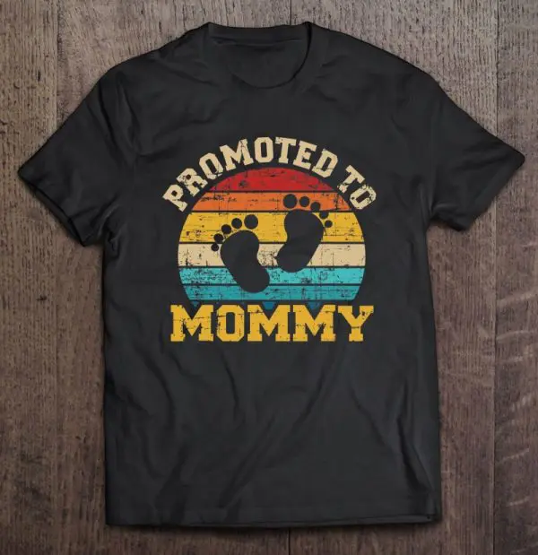 Promoted To Mommy 2021 Vintage Mom