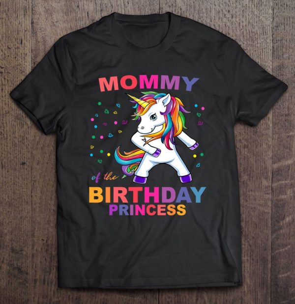 Mommy Of The Birthday Princess Unicorn Girl Outfit