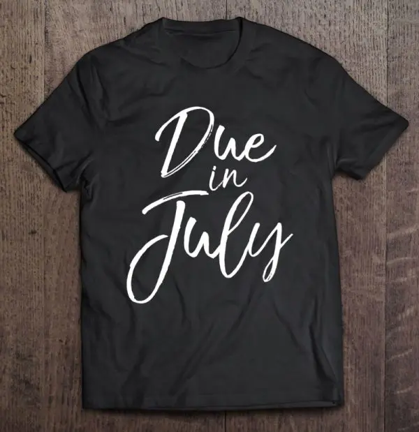 Womens Pregnancy Announcement Gift For Pregnant Women Due In July