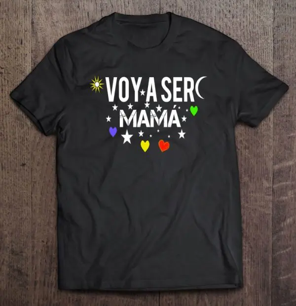 Voy A Ser Mama Camiseta Para Mujer Embarazada