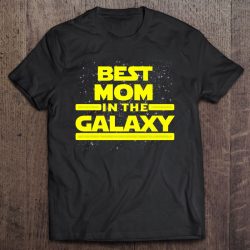 Best Mom In Galaxy Shirt For Mom Star Gift Premium