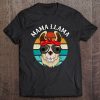 Mama Llama Cute Alpaca Animal Themed Mother’s Day Apparel