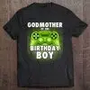 Godmother Of The Gamer Boy Matching Video Game Birthday