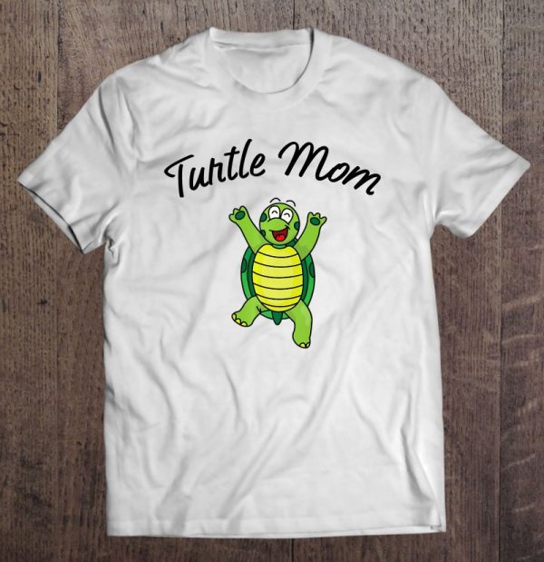 Cute Turtle Mom Shirt Womens Sea Turtle