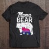 Womens Bisexual Pride Mama Bear Bi Flag Lgbtq Mom Ally Women Gift