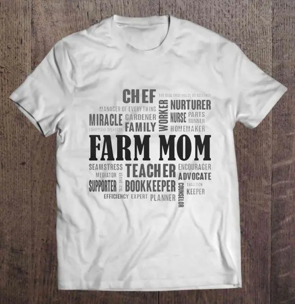 Farm Mom Family – White Version