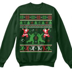 jojo's bizarre adventure christmas sweater